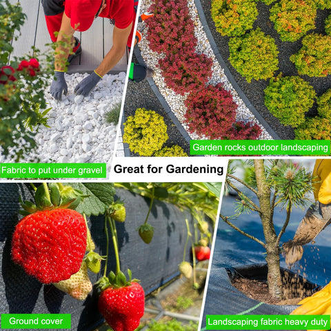 WAENLIR eco-friendly polypropylene fabric respects the garden ecosystem.