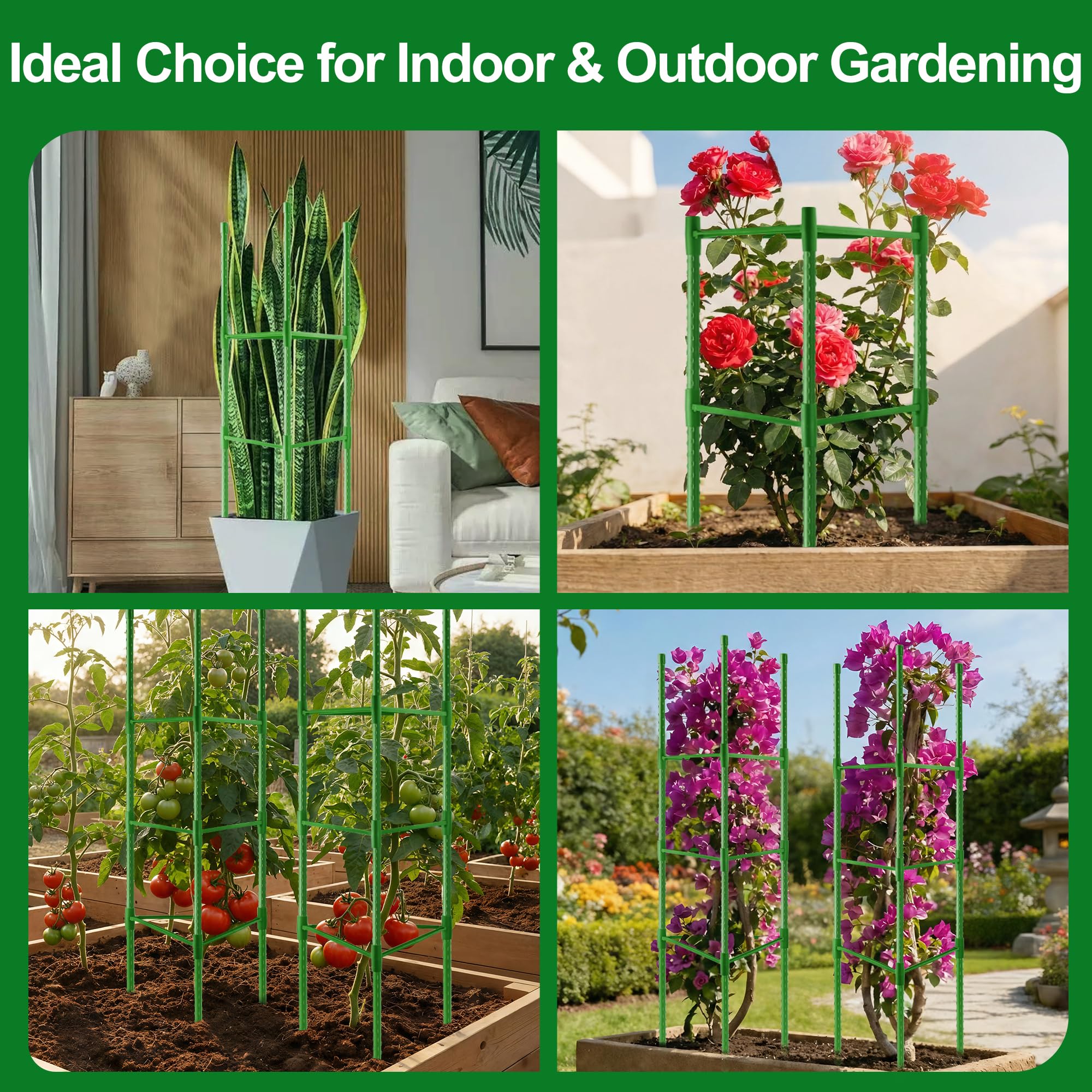 WAENLIR versatile indoor-outdoor garden cage suits tomatoes, cucumbers, peppers and roses