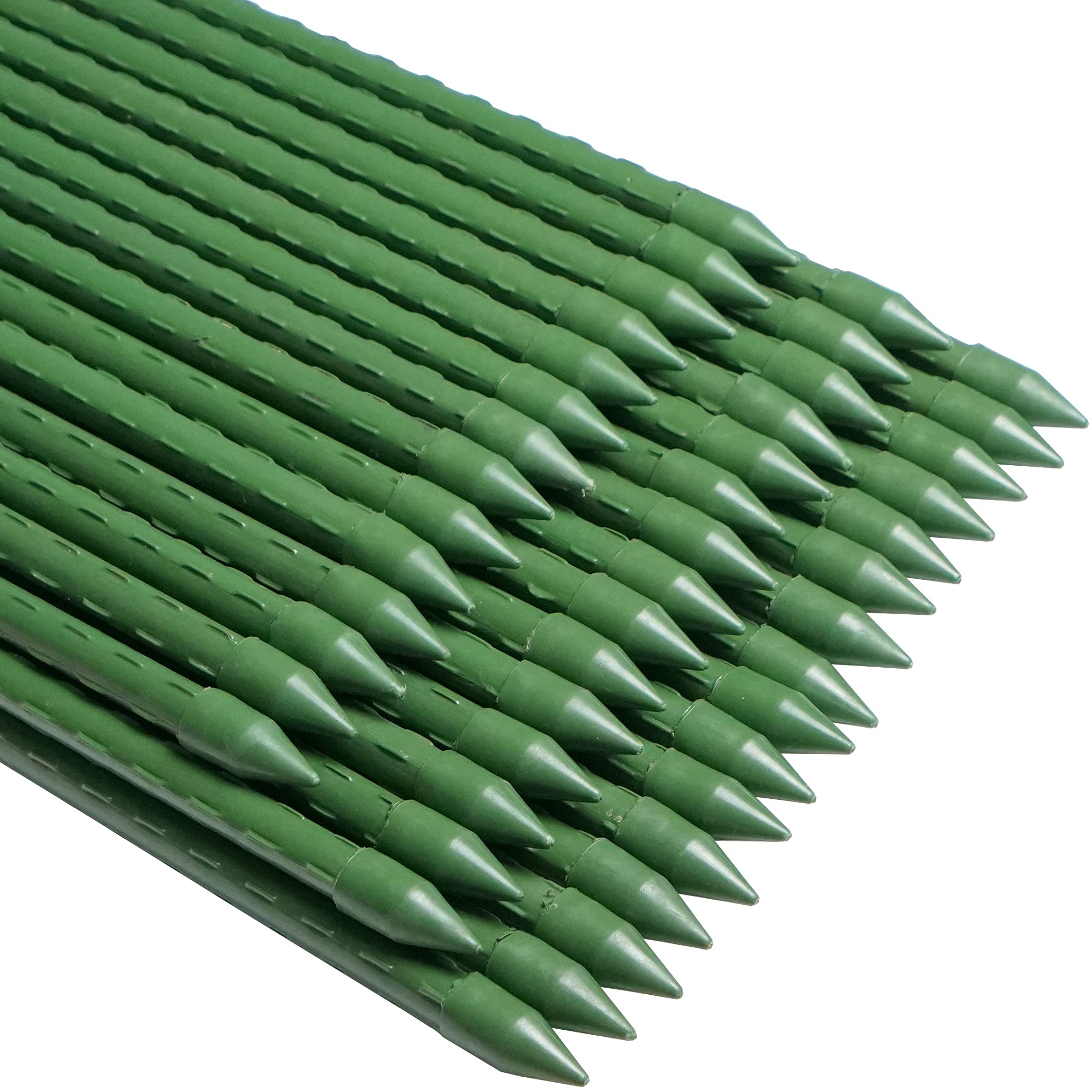 WAENLIR garden stakes 72in tomato stake for sturdy plant support and tidy trellises.