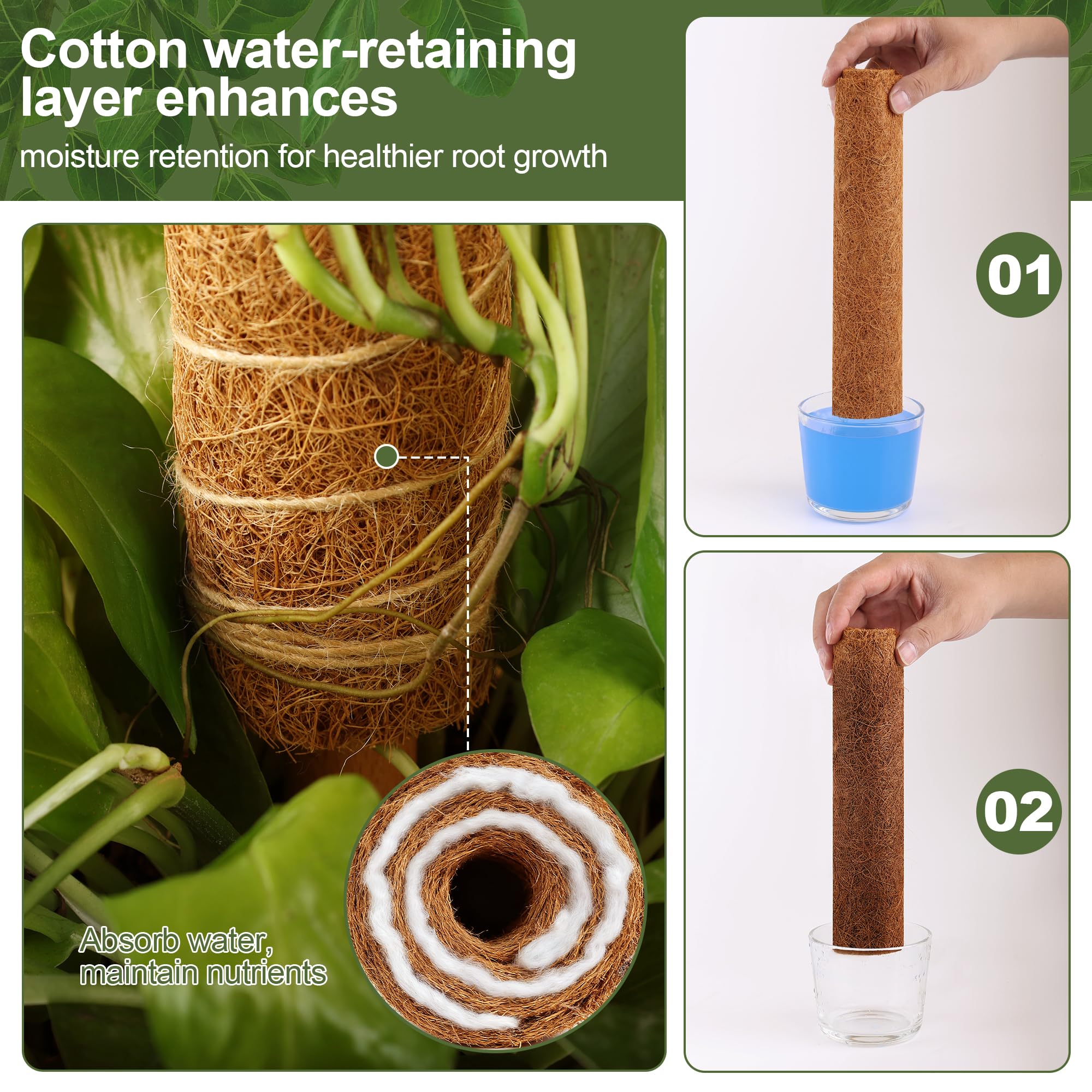 WAENLIR includes plant ties for secure training and neat appearance.