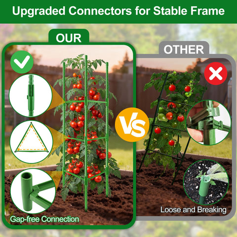 WAENLIR tool-free assembly for quick setup and easy storage after harvest