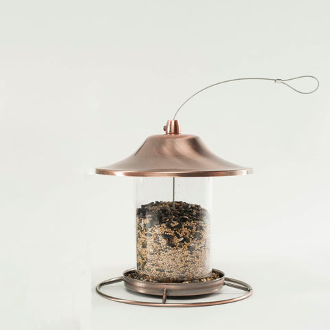 Nyjer, peanut kernels, and safflower in Wagner's mix attract cardinals and finches.