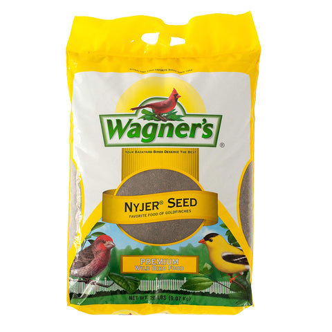 Wagner's Nyjer Seed 20lb bag for backyard finches and energy feeding