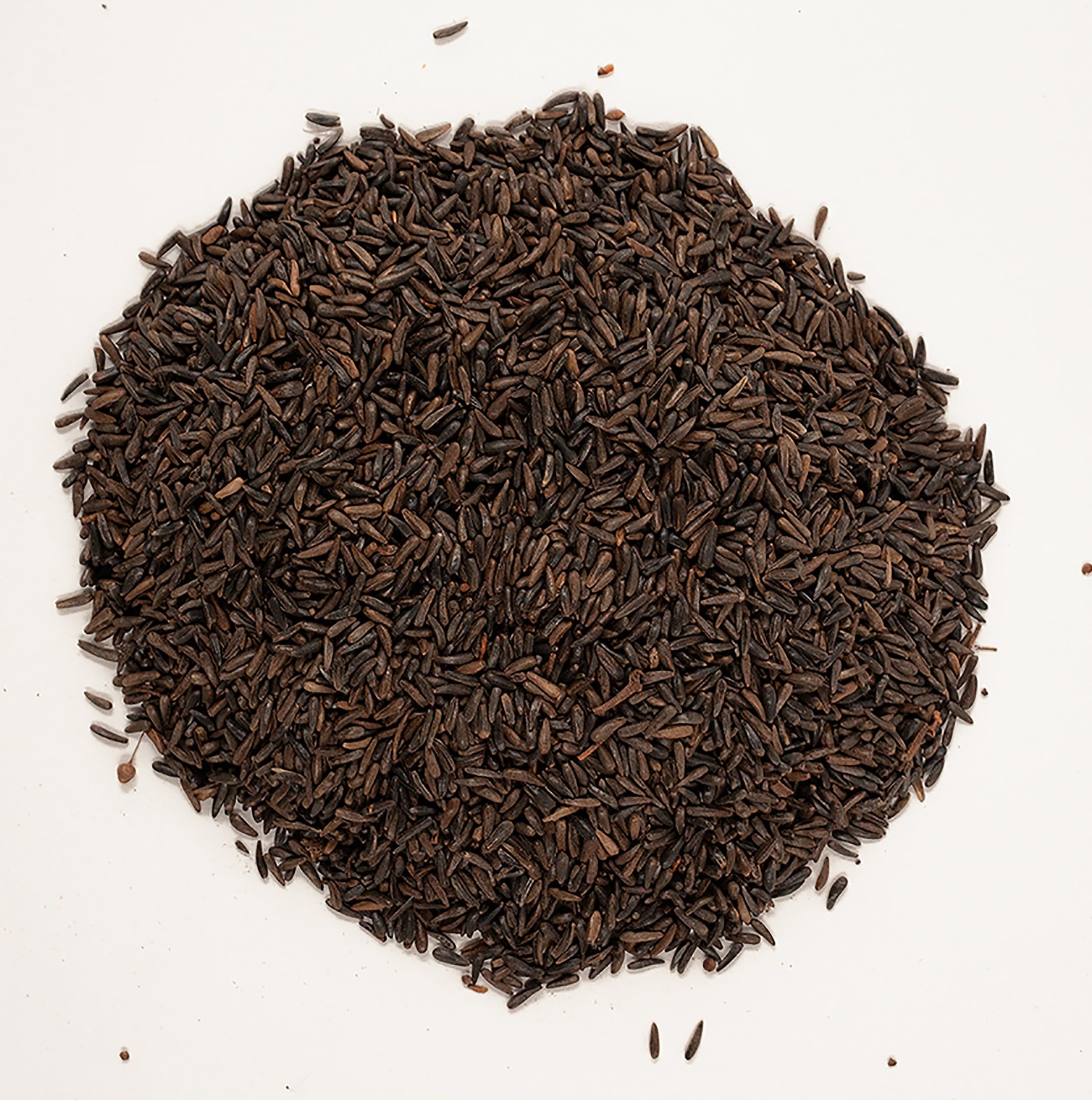 Wagner's Nyjer Seed packaging features a Velcro press-lok for freshness.