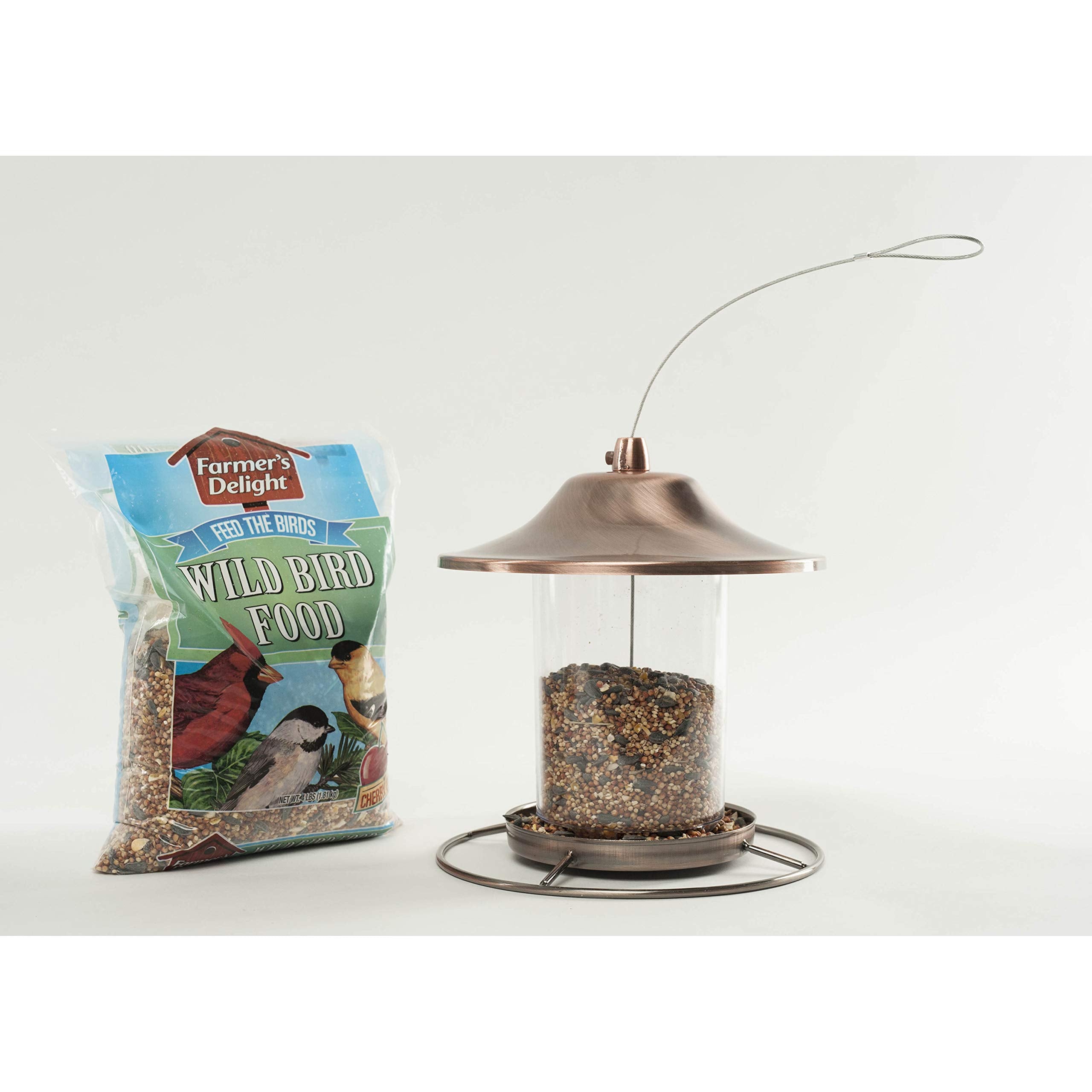 USA-made Wagner's bird seed emphasizes quality grains and craftsmanship.