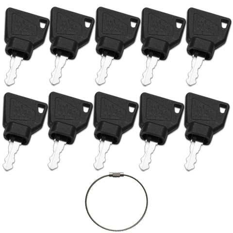 WAH LIN PARTS ignition keys for JCB 14607 with precise cuts for quick replacement