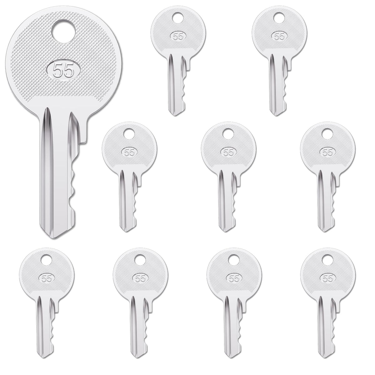 WAH LIN PARTS 455 keys pack ready for quick replacement on Skyjack and Genie lifts.