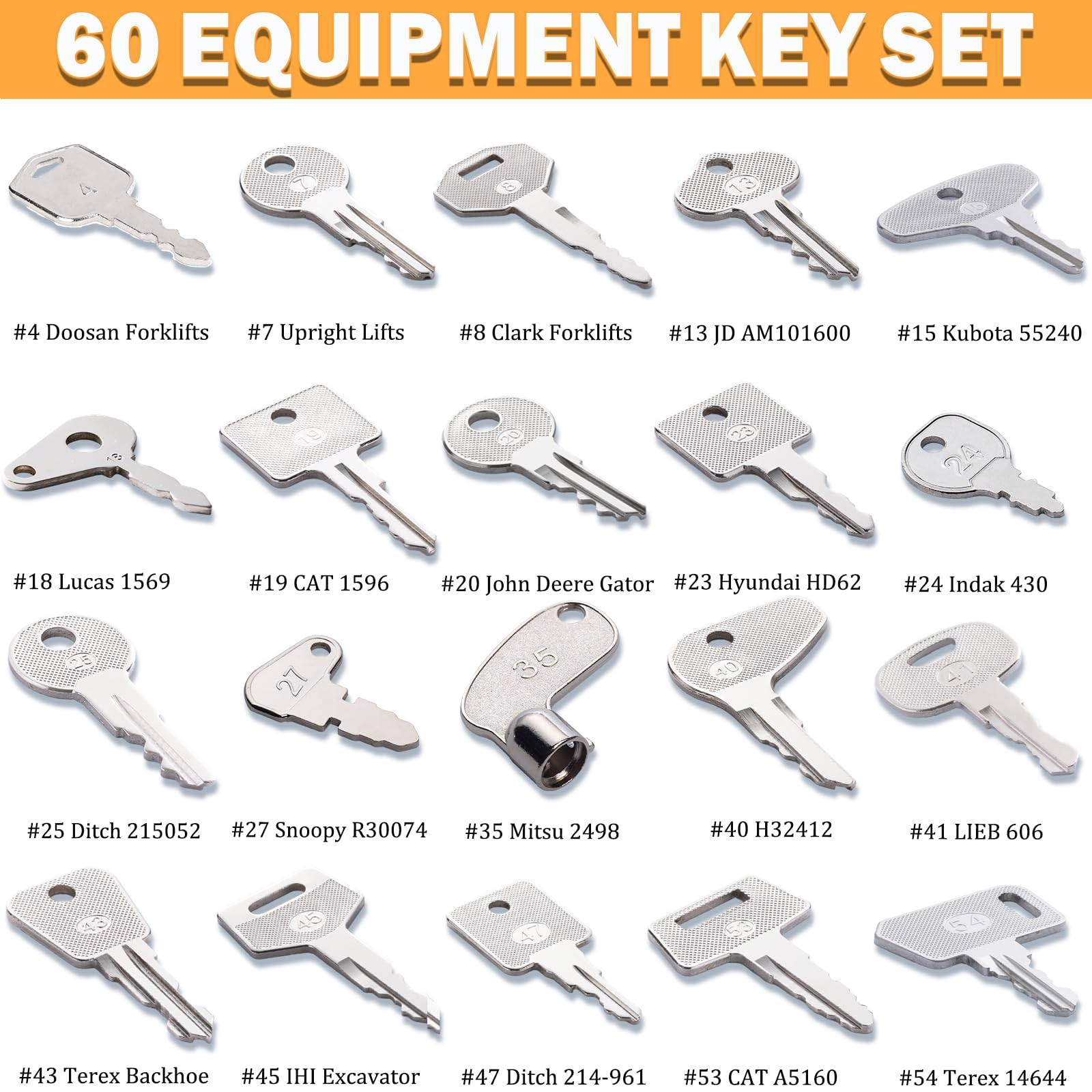 WAH LIN PARTS adjustable stainless steel key ring keeps keys organized.