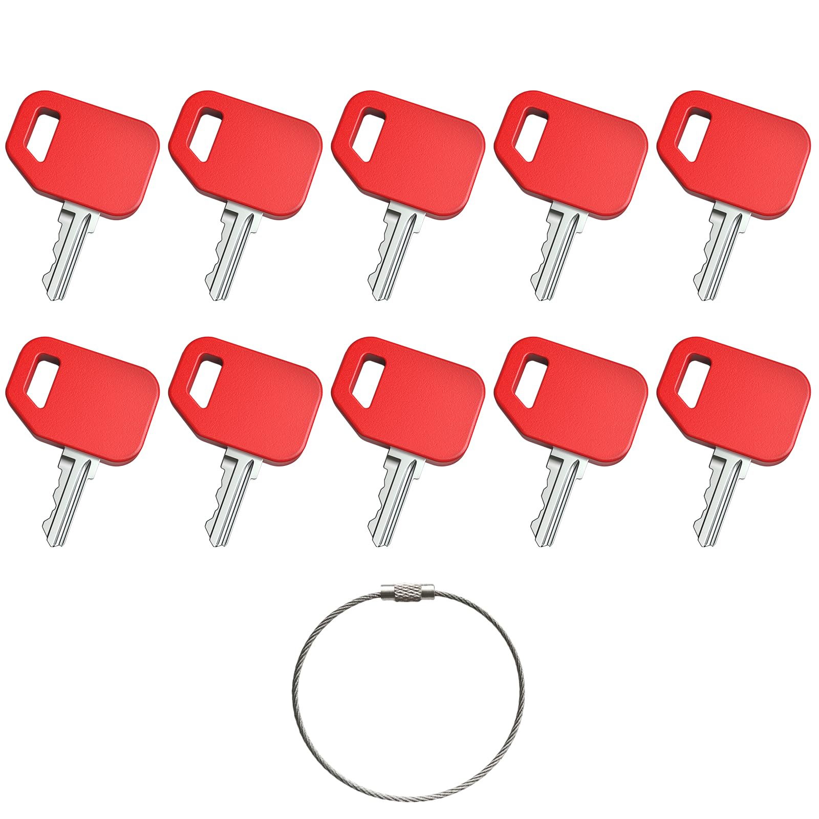 WAH LIN PARTS AT195302 ignition keys pack for quick replacement.
