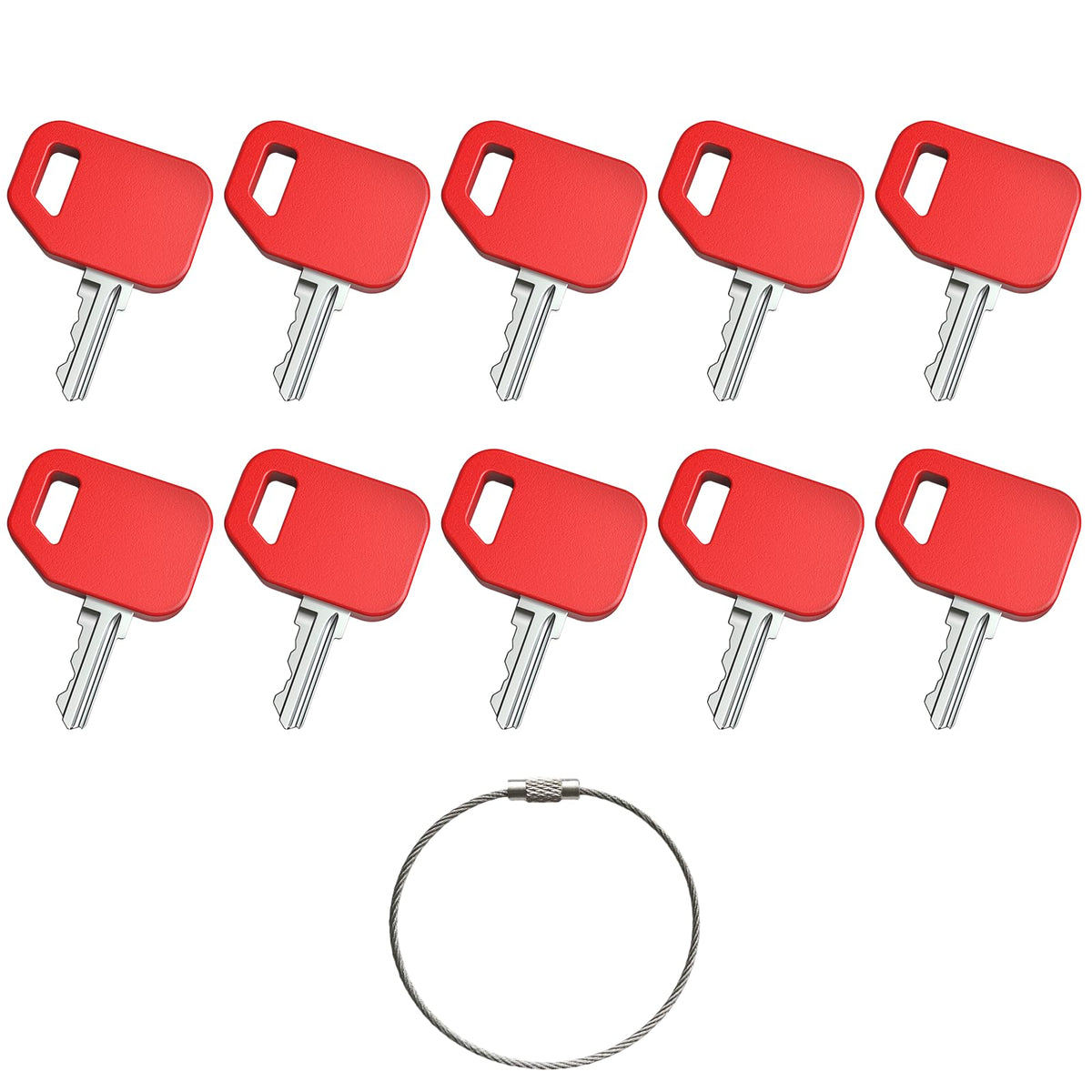 WAH LIN PARTS AT195302 ignition keys pack for quick replacement.