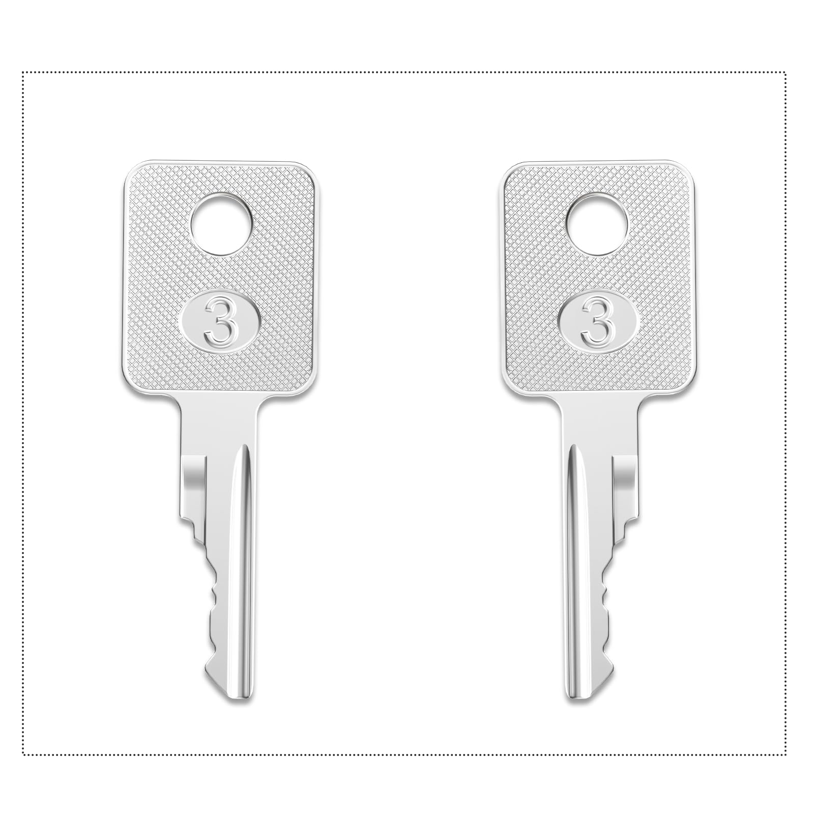 WAH LIN PARTS 10-pack D250 keys boost uptime on bobcat skid steer and more