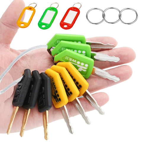 Durable keys on a busy work site improve organization and access