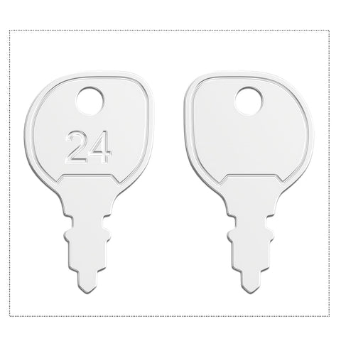 WAH LIN PARTS durable metal key designed for daily mowing tasks