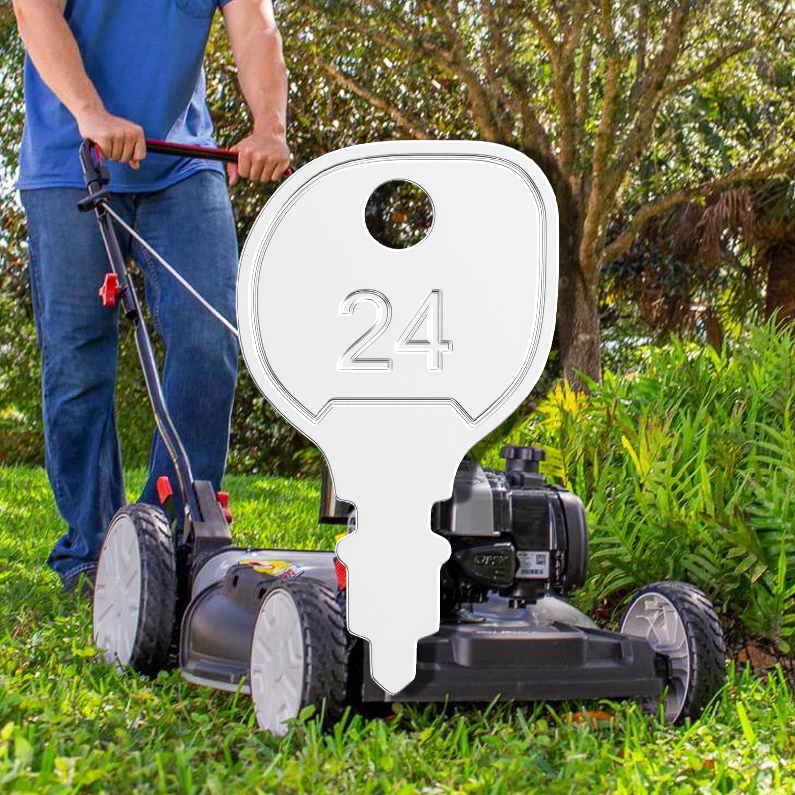 WAH LIN PARTS easy-installation lawn mower key for fast ignition replacement