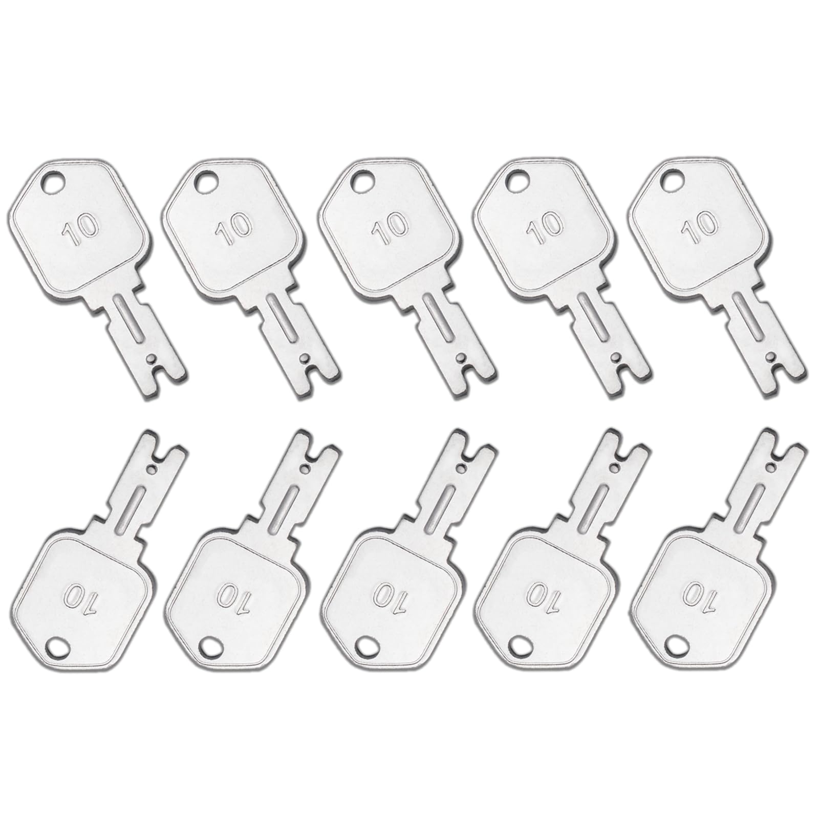WAH LIN PARTS ignition keys 166-pack, durable design for quick starts on Clark forklifts