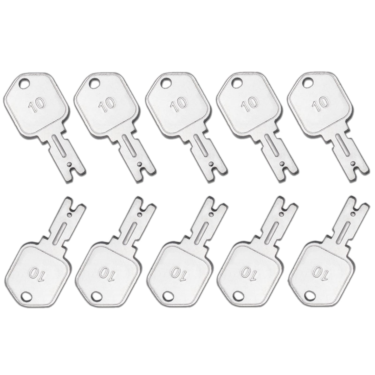 WAH LIN PARTS ignition keys 166-pack, durable design for quick starts on Clark forklifts