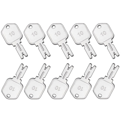 WAH LIN PARTS ignition keys 166-pack, durable design for quick starts on Clark forklifts