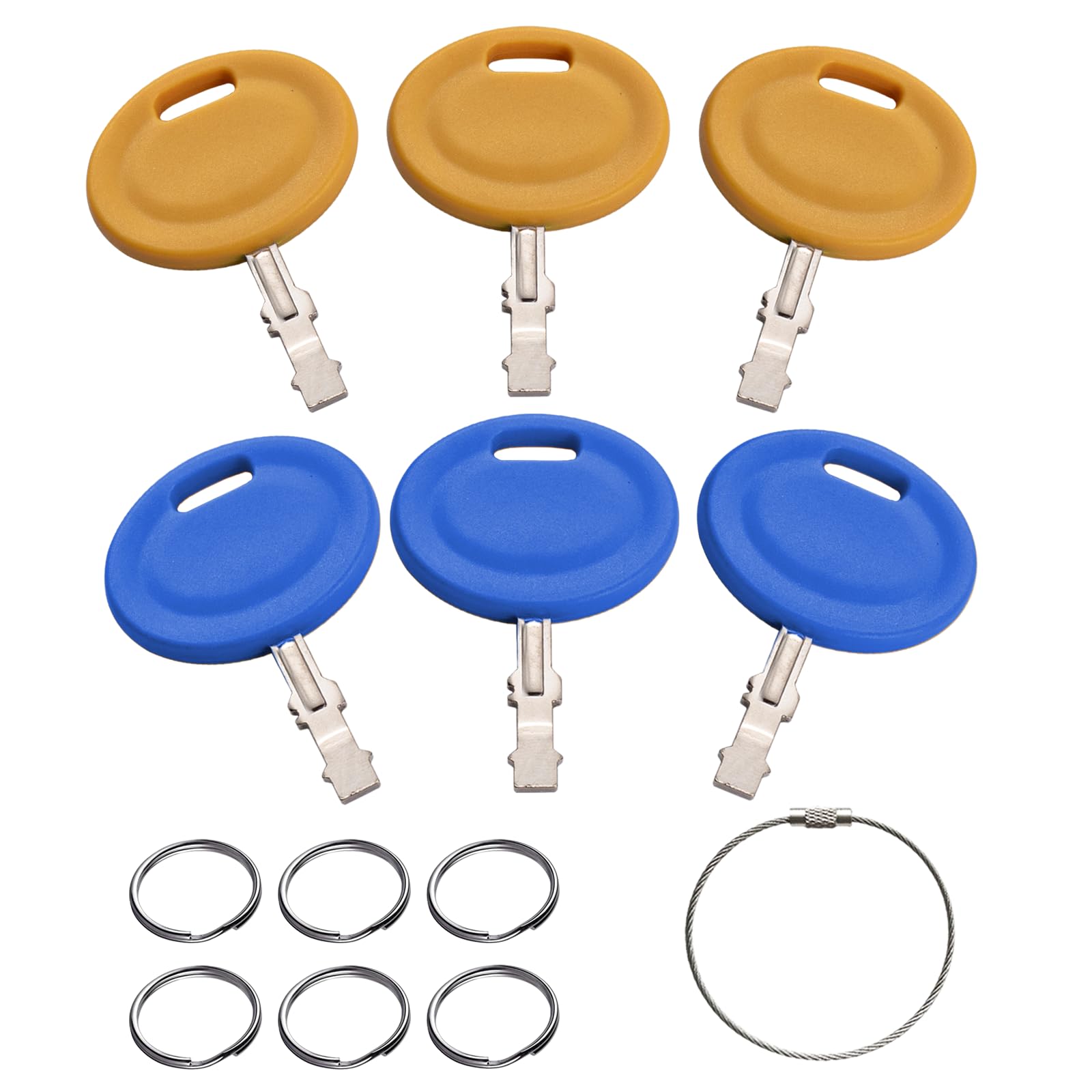WAH LIN PARTS ignition keys compatible with Cub Cadet, Troy-Bilt, MTD and Craftsman models.
