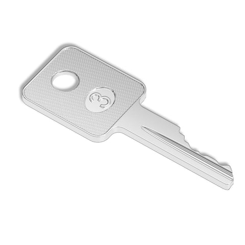 WAH LIN PARTS D250 precision-cut keys ensure reliable fit into heavy equipment ignition cylinders
