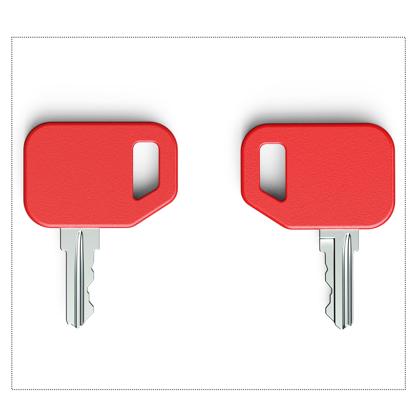 Packaged contents show 10 keys and a ring included.