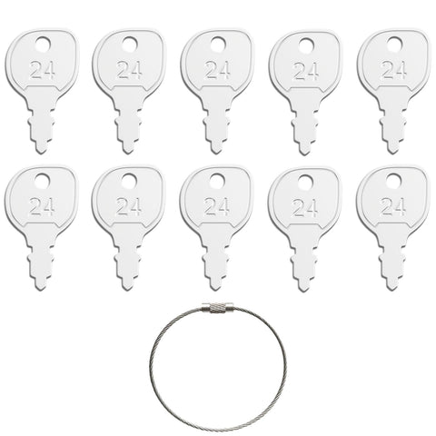 WAH LIN PARTS universal lawn mower key pack demonstrating ready-to-use set