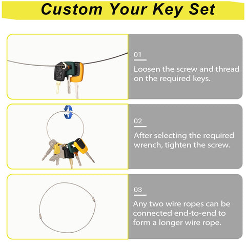 WAH YUE HING construction-site use-ready set aids quick key identification
