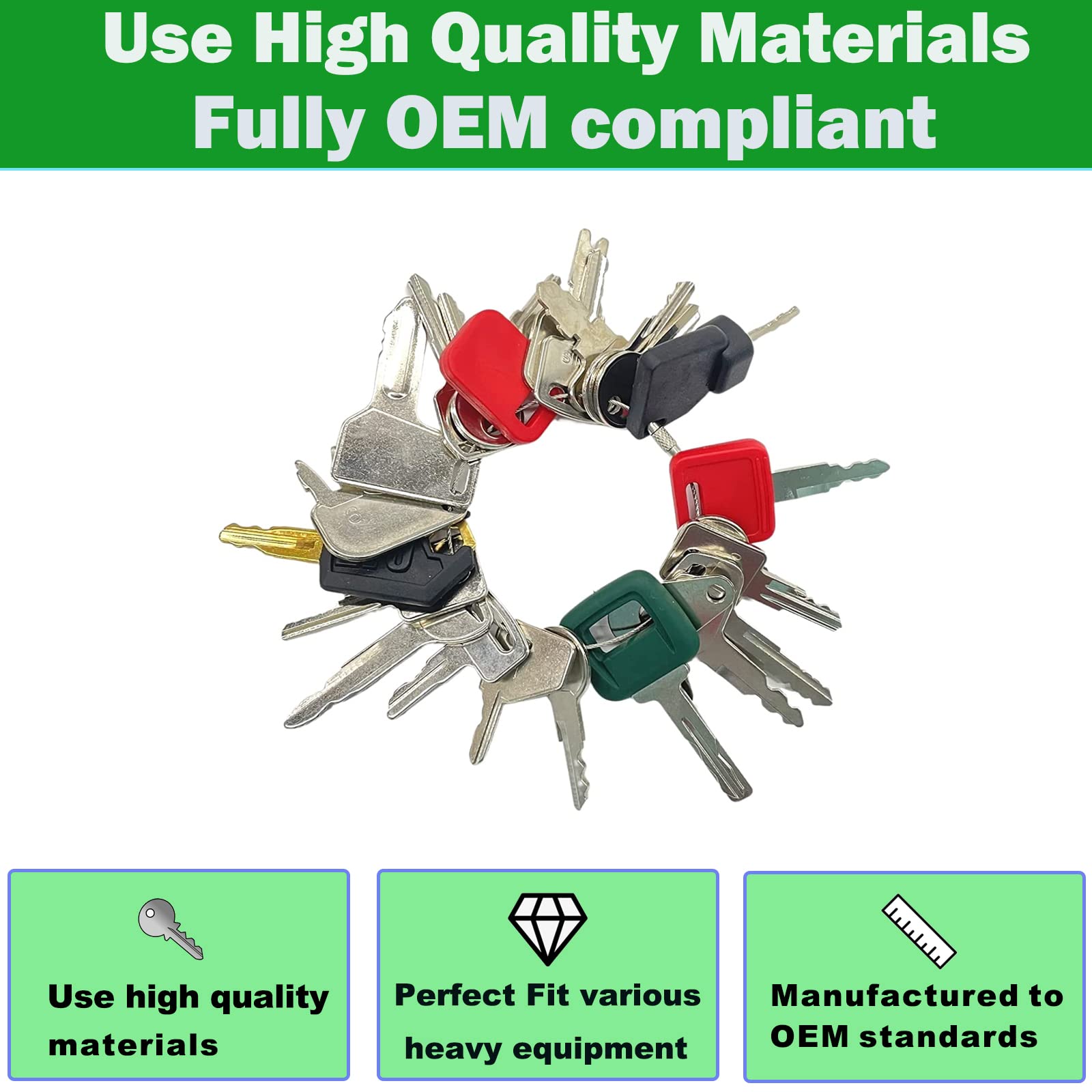 WAH YUE HING premium materials and OEM-standard precision for durable keys.