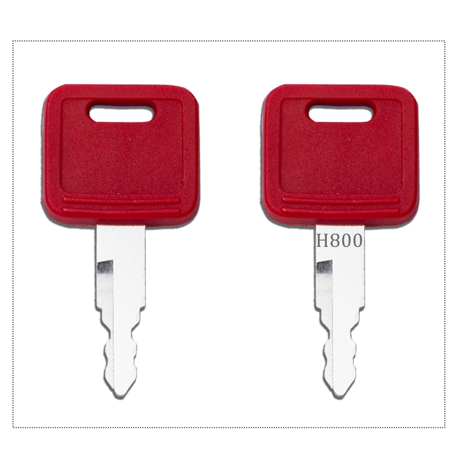 OEM-standard keys designed to withstand heat and corrosion.
