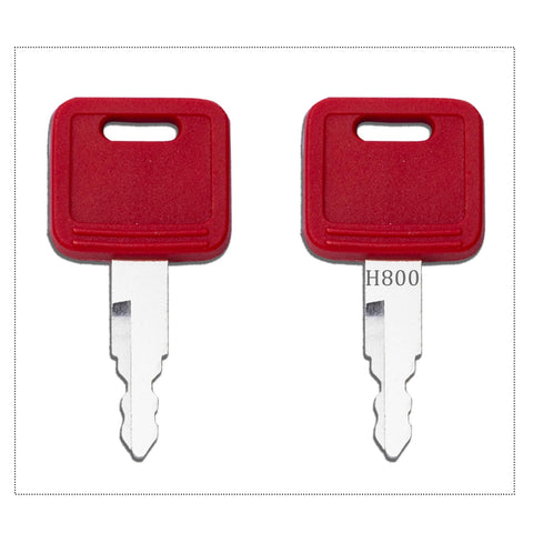 OEM-standard keys designed to withstand heat and corrosion.