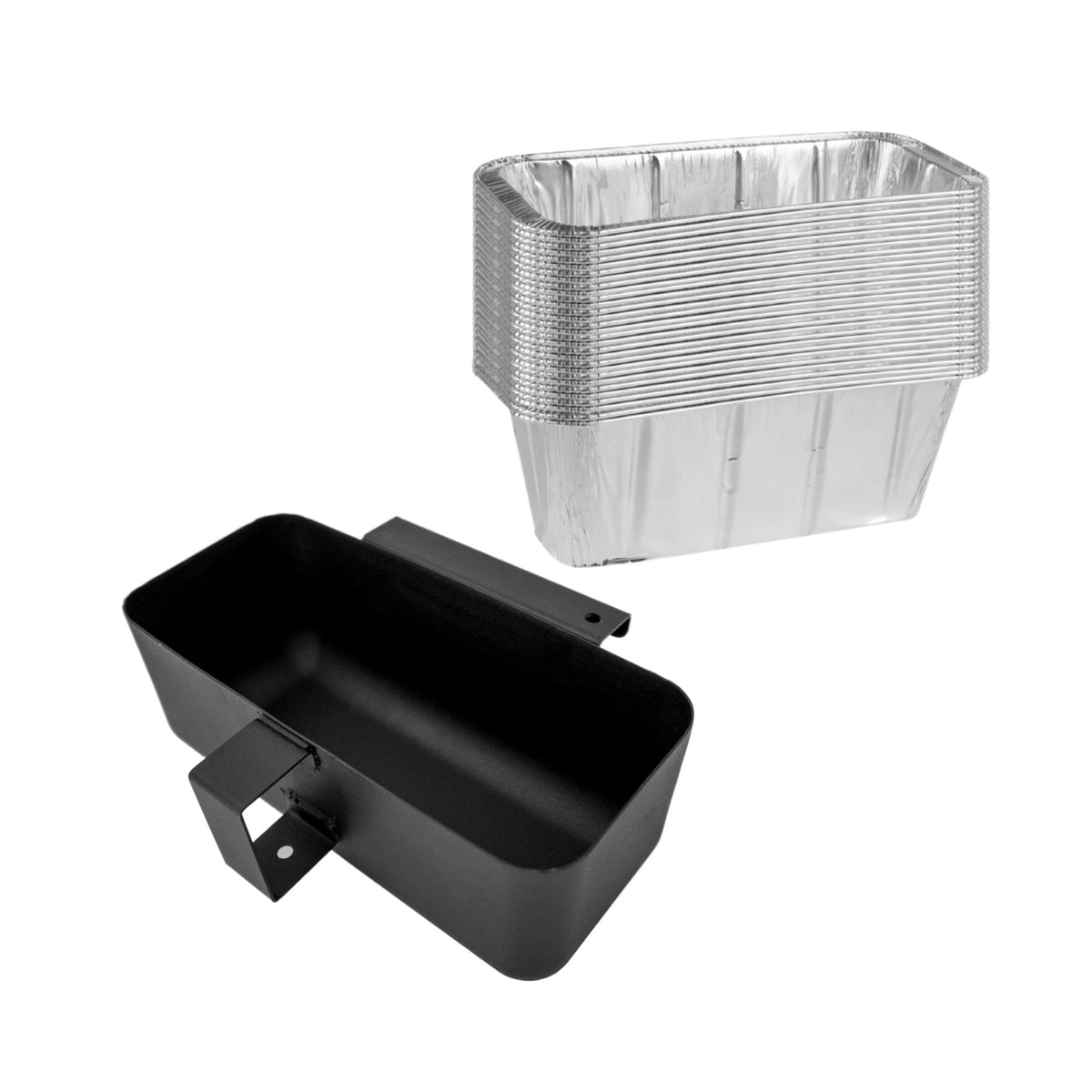 WAITCOOK rear grease cup liner set ready to simplify cleanup on Blackstone griddles