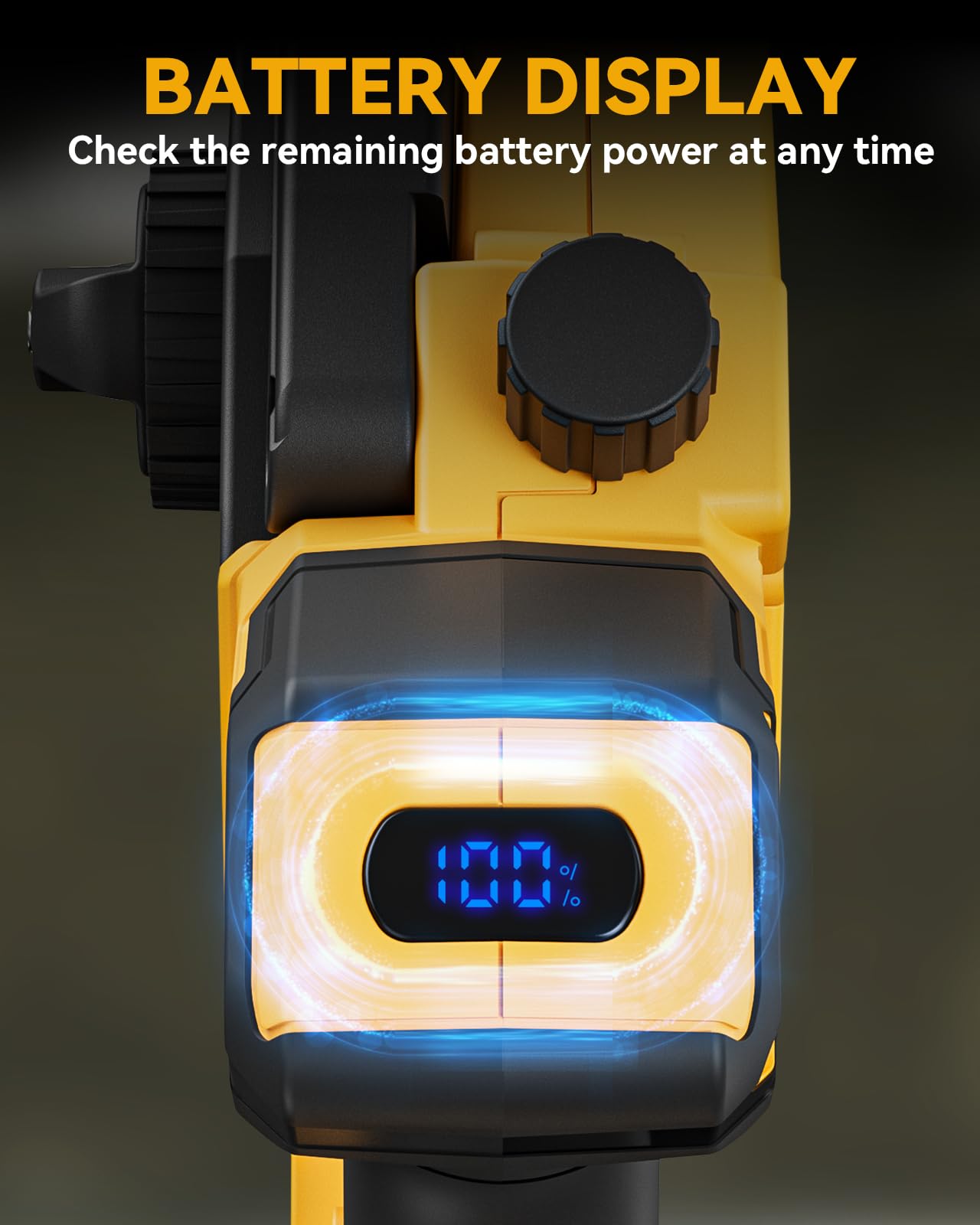Waitiey battery level indicator helps plan work