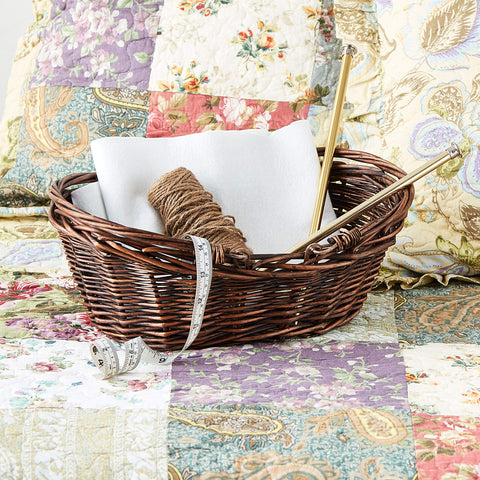 Wald Imports hand-woven close-up shows texture and craftsmanship, ideal for durable storage.
