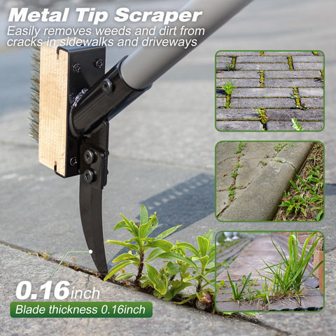 Walensee adjustable handle set to 66.5 inches for versatile reach.