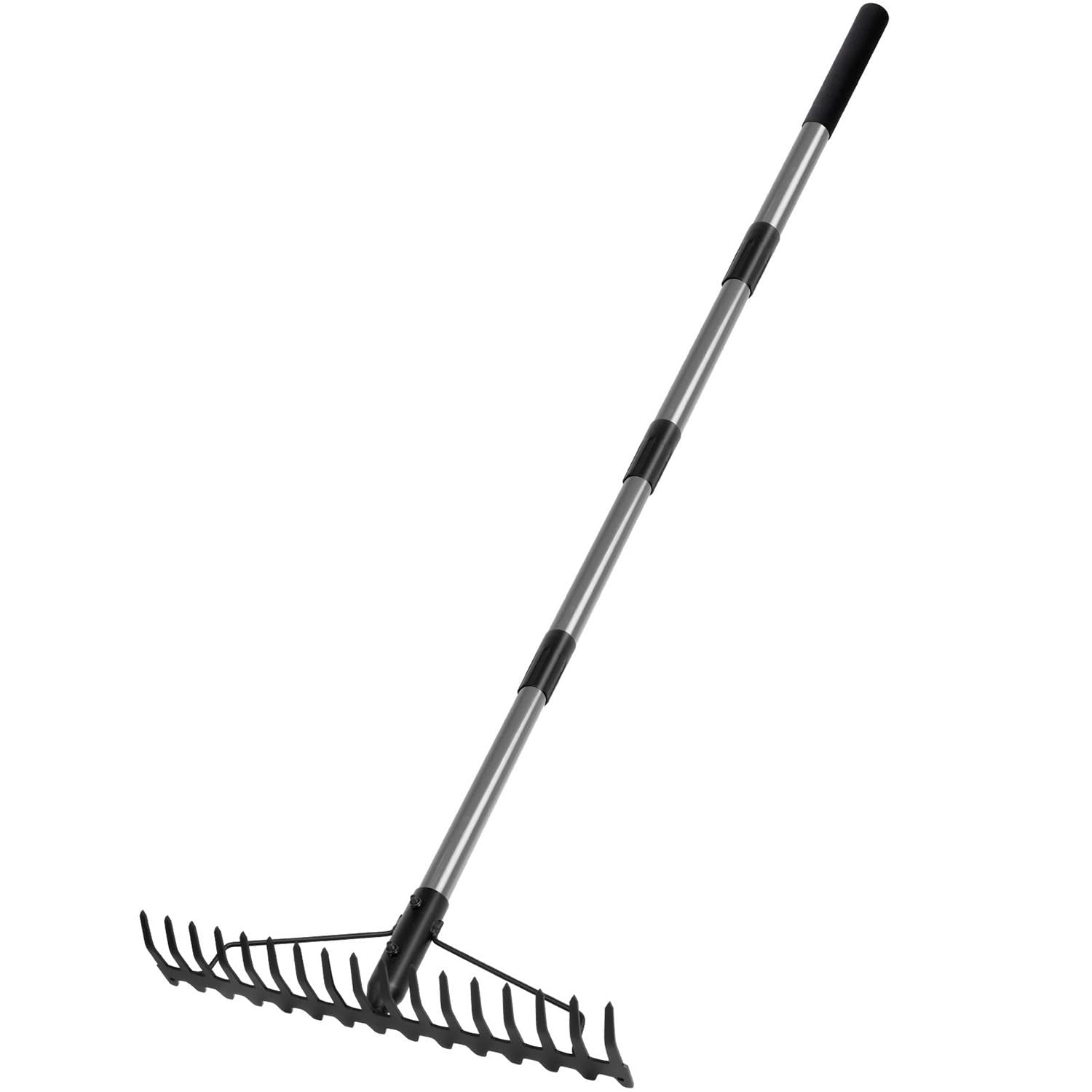 Walensee bow rake assembly showing adjustable handle for versatile garden work.
