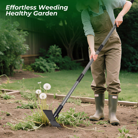 Walensee garden hoe weed remover in one multi-tasking tool
