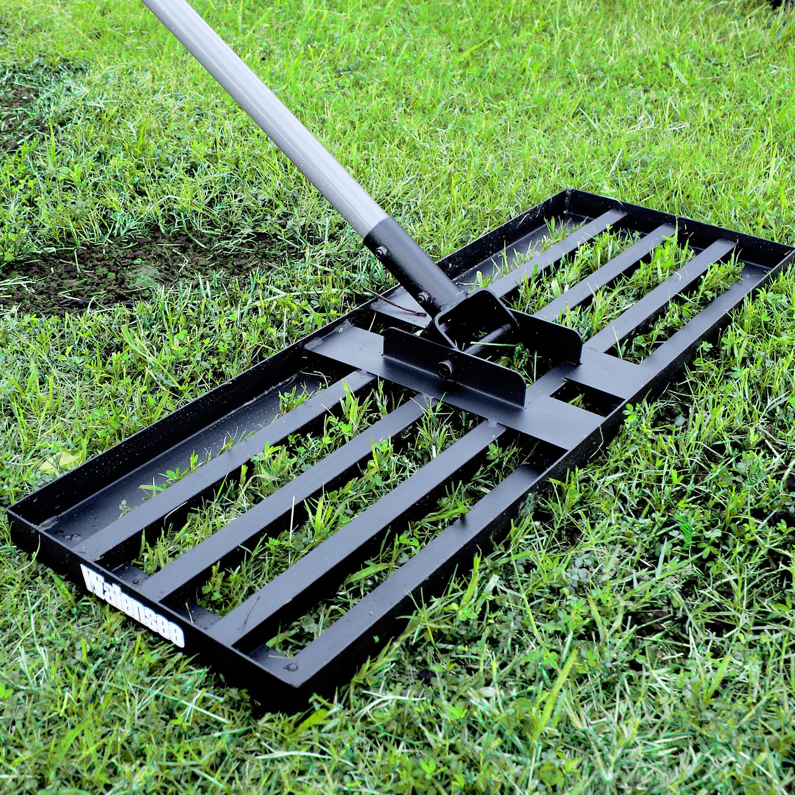 Walensee lawn leveling rake assembly ready for quick setup in the yard