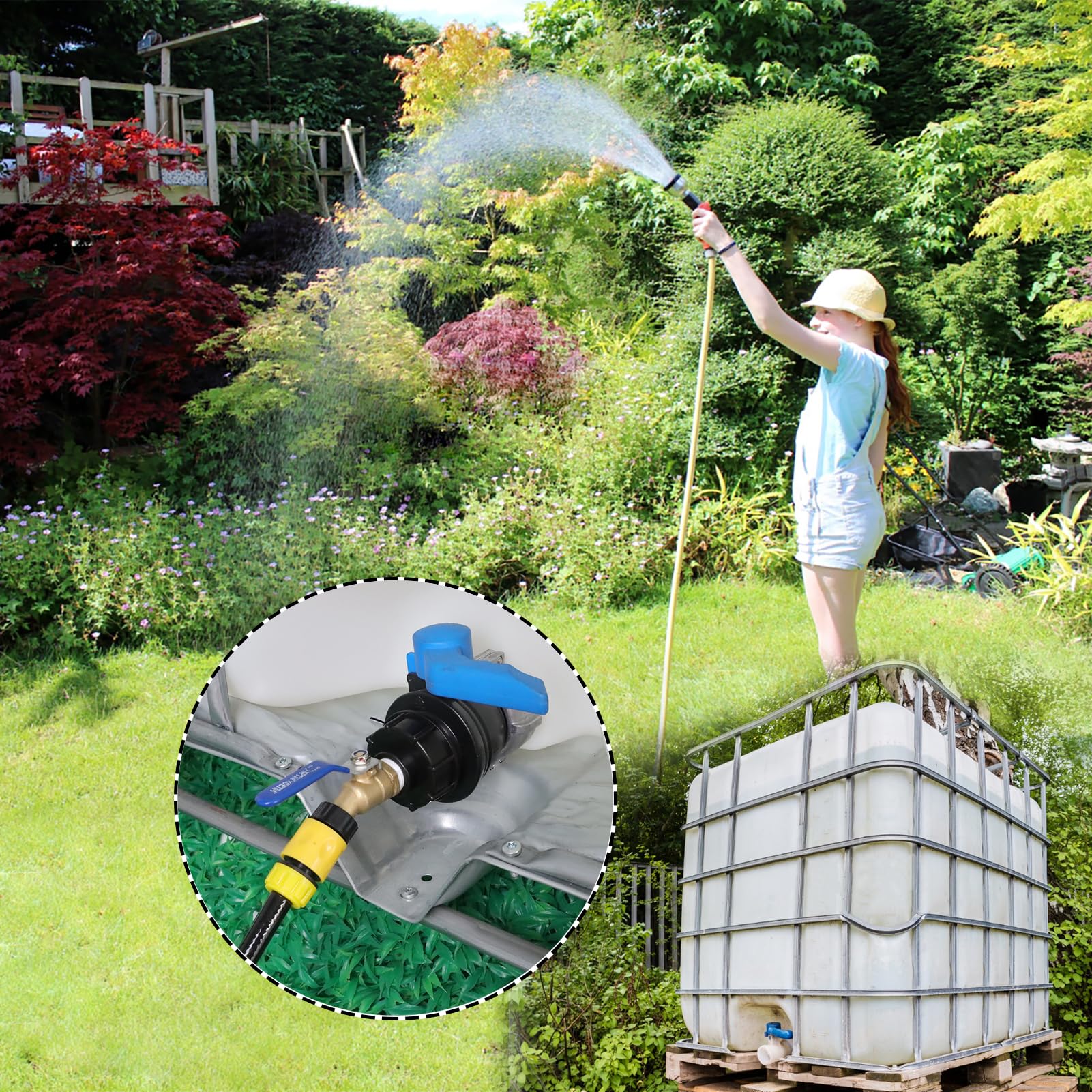 WalkingInRain 2-44-inch fine-thread adapter expands tote compatibility