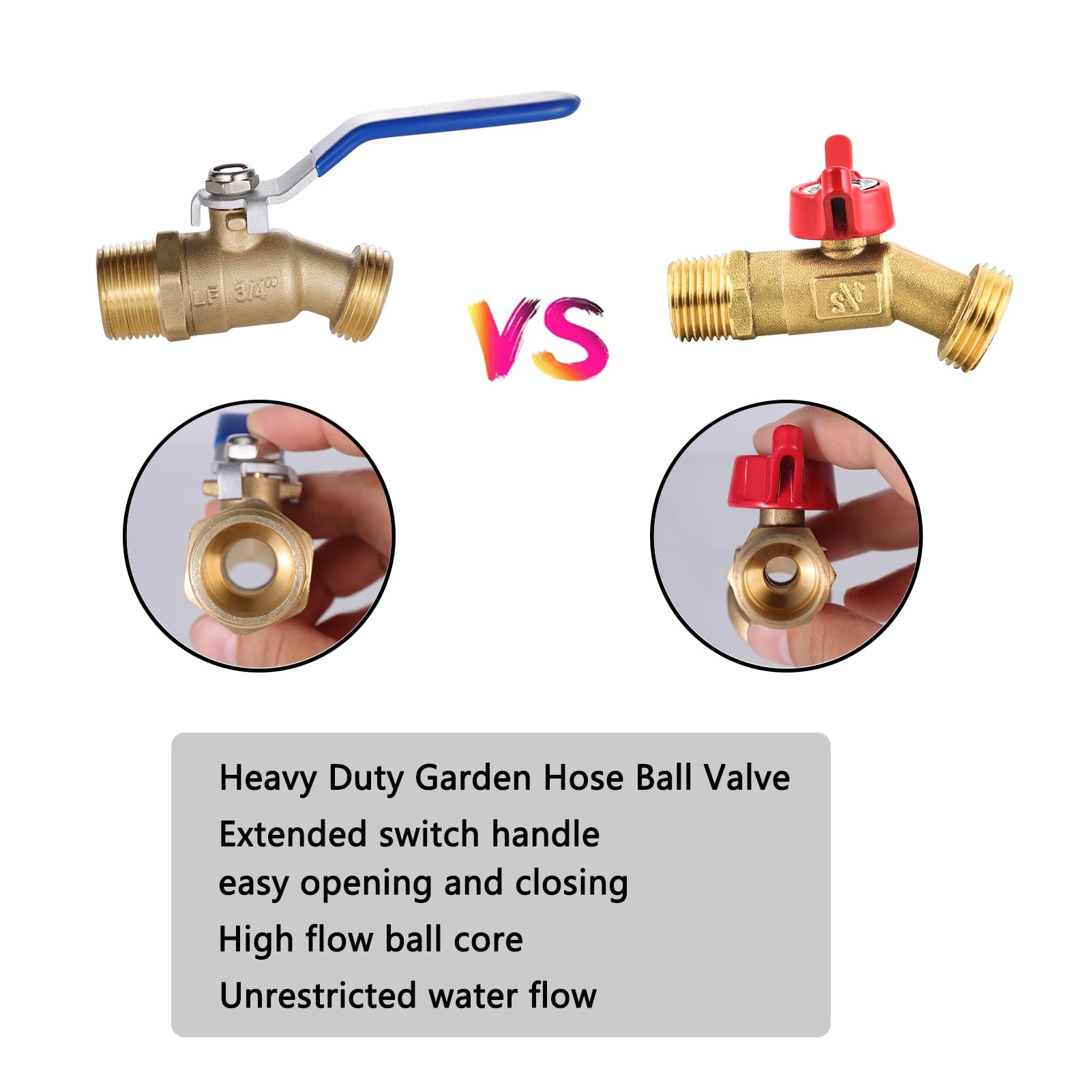 WalkingInRain 2-inch coarse-thread adapter ensures compatibility with hoses