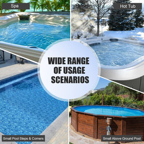 Wallace Forge Spa Vacuum cleans tight corners and steps effectively
