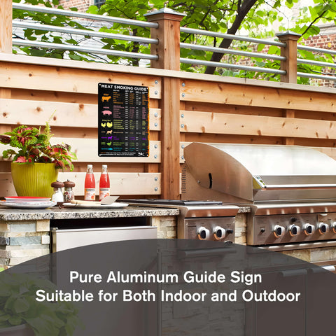 Wallors Rust-proof sign withstands outdoor humidity and weather for years.