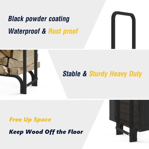 WALMANN rack dimensions 48H x 48L x 14W for half cord storage.