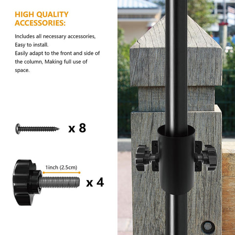 Walrkaur easy-install design lets you set up in minutes