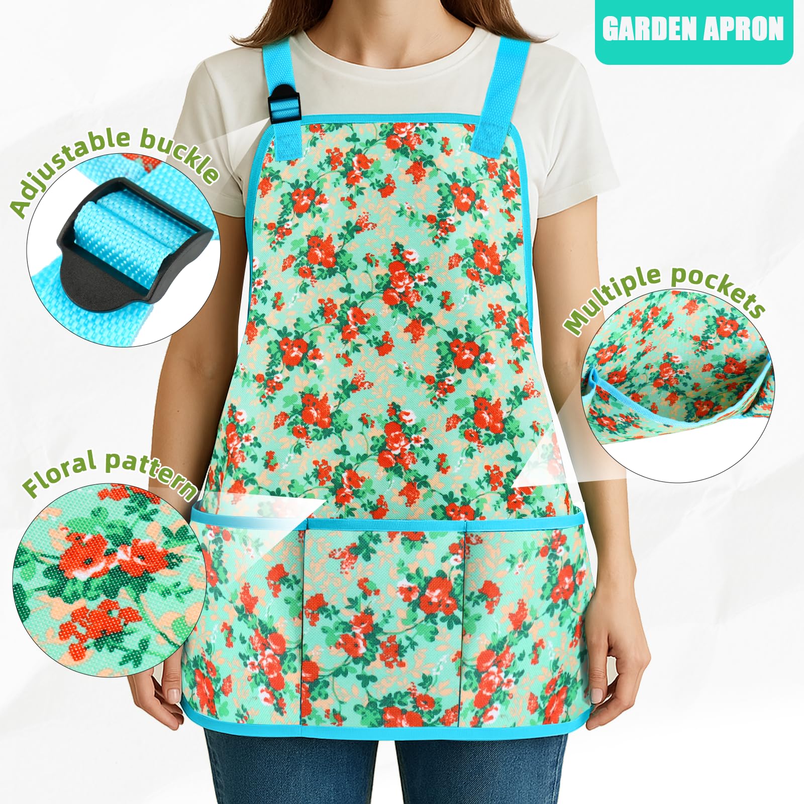 WANCHI garden tool set offered as a complete, organized kit.