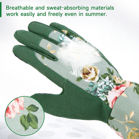 WANCHI machine-washable gloves offer easy care and quick cleanup after tasks.