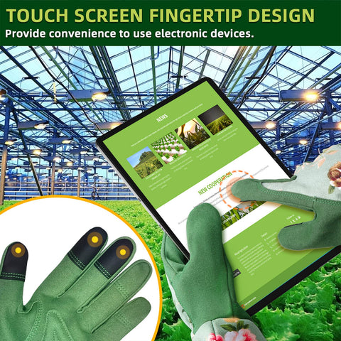 WANCHI gloves are machine washable for easy maintenance.