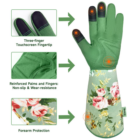 WANCHI back-of-hand canvas is breathable and colorfast during outdoor work.