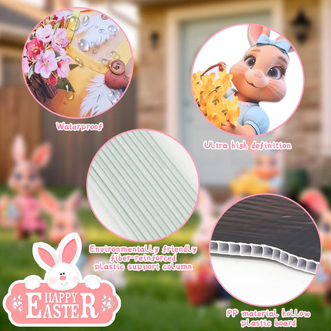 Wangdefu six-piece Easter set adds charming whimsy to outdoor events