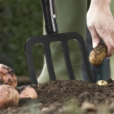 wangyanhao garden fork balanced grip design enables precise control