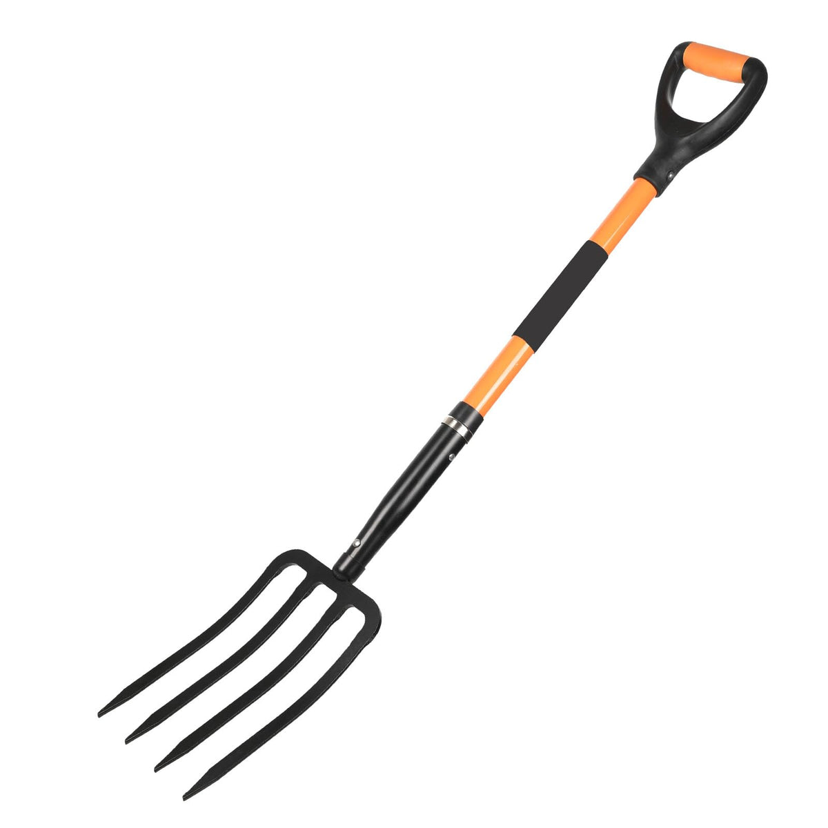 wangyanhao garden fork with ergonomic D-handle offers comfortable grip for long digging sessions