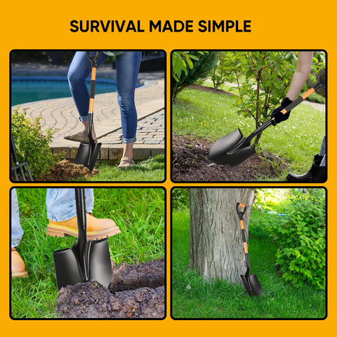 Wangyanhao versatile shovel ideal for garden, landscaping, and construction jobs.